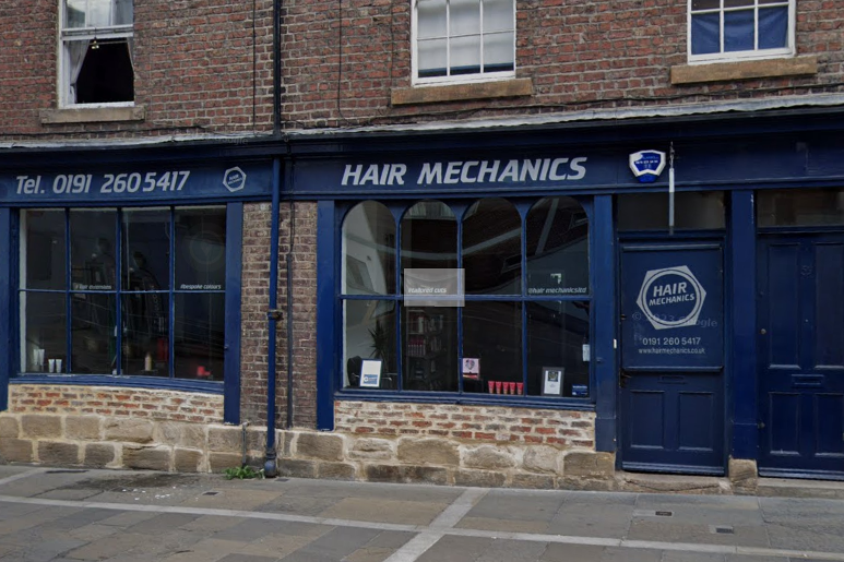 Hair Mechanics on Thornton Street in the city centre has a five star rating from 168 reviews. 