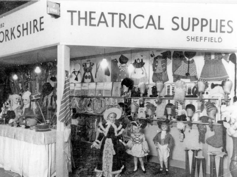 Yorkshire Theatrical Supplies, on Howard Street, Sheffield city centre, in 1938. It was owned by Empire Trading Stamp Co.