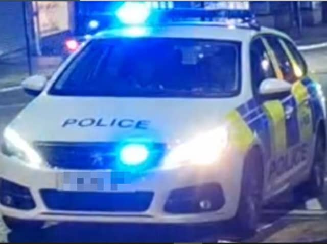 Police have revealed this year's South Yorkshire drink driving figures. File picture of police car: David Kessen, National World