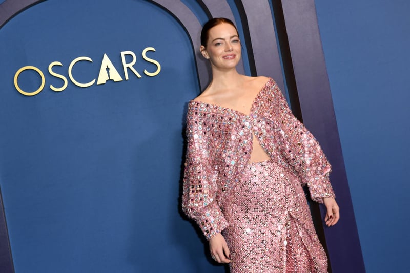 Emma Stone, your Fendi two-piece pink outfit failed to deliver on the fashion front