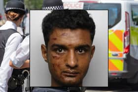 Police officers from the force attended the ‘immigration hotel’ where the defendant, Qudrat Timori (pictured), was residing on September 29, 2023, after receiving reports that a fight had broken out there, Sheffield Crown Court heard