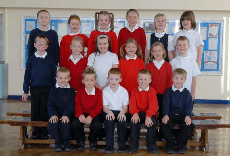 Mrs Littlewood's class at Temple Park. Are you in the picture?