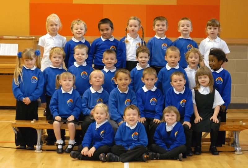 A day to remember for Mrs Pattinson and Mrs Henderson's reception class at Seaview Primary.