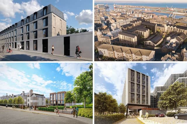 Some of the new student residencies set to spring up in Edinburgh in the coming years.