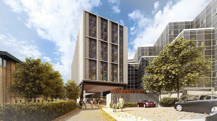 This 153 bed student residence located near Haymarket Train Station is under construction and due for completion by 2025.