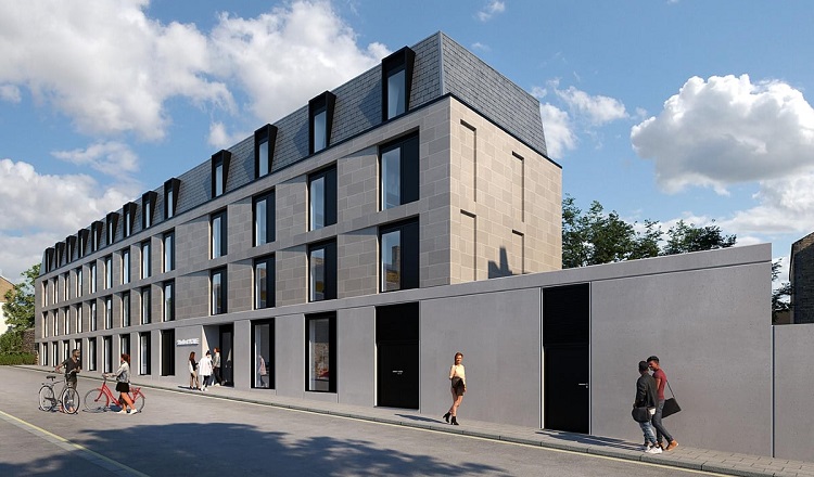 Developers have received planning approval for this new 65 bed student residence in Newington.