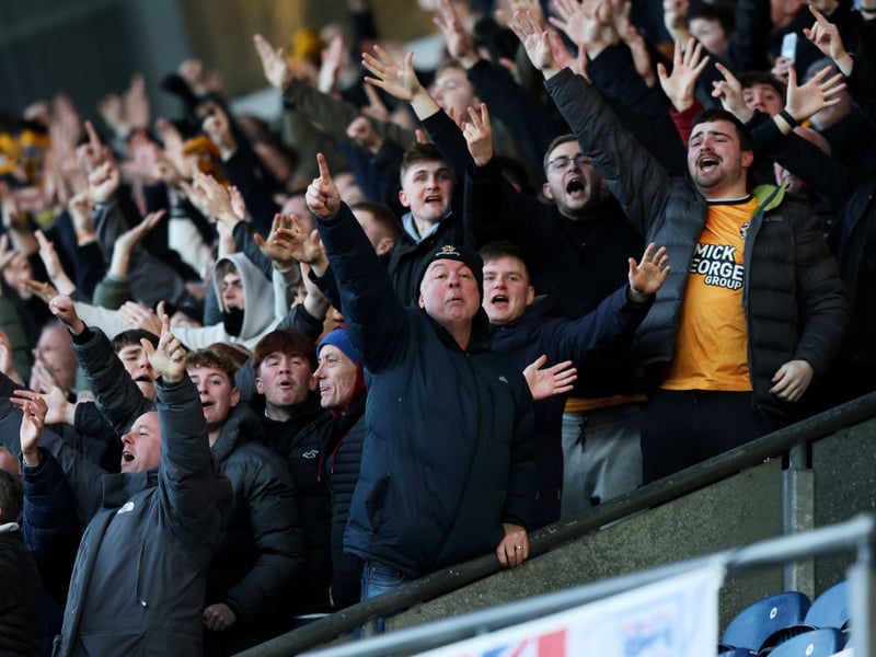 Average attendance: 6,496