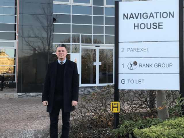 SSB Law director Wesley Bower at the firm's headquarters at Victoria Quays, Sheffield.