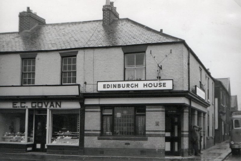 Right on the corner of Hendon Road and Fore Street  - and standing next to Govan's - was the Edinburgh House and it ran for 120 years until 1964.