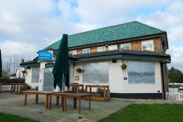 The Water Tower pub on Hemsworth Road in Norton, Sheffield, has closed temporarily and been boarded up