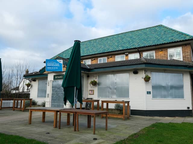 The Water Tower pub on Hemsworth Road in Norton, Sheffield, has closed temporarily and been boarded up