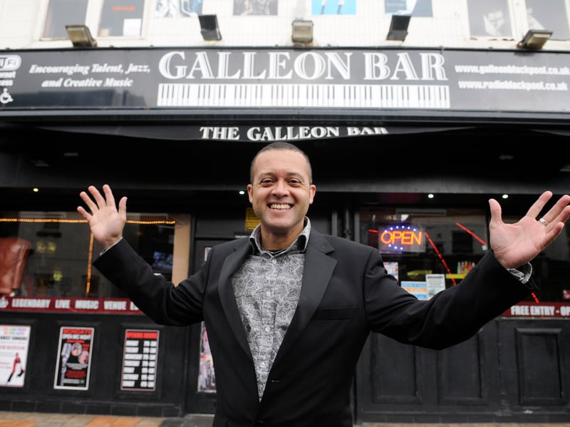 The Galleon Bar's Stephen Pierre celebrating it's 60th anniversary