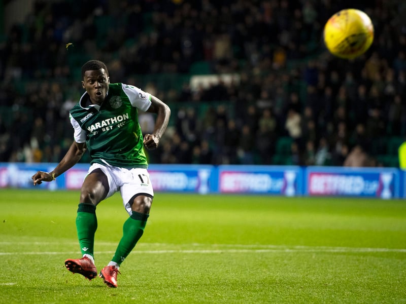 The winger was sent on loan to Hibs from Manchester City in 2018 and scored one goal in the Premiership.