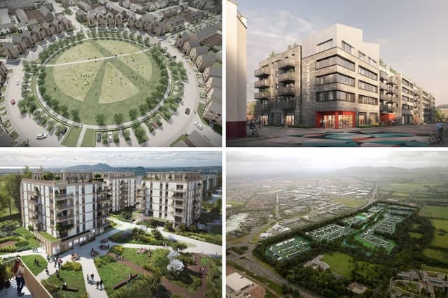 Some of the ambitious housing projects set to be built in Edinburgh in the coming years.