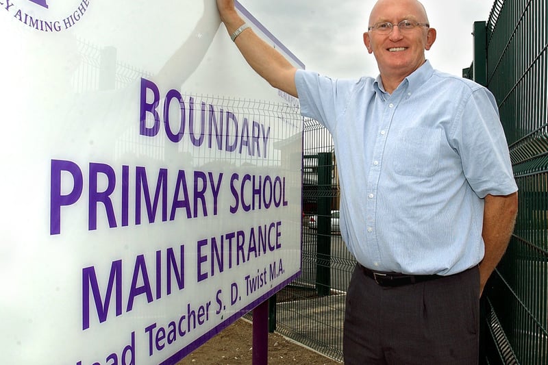 Stephen Twist who was headteacher of Boundary Primary School