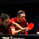 Liam Pitchford and Tin-Tin Ho in action for Team GB. Pic: Team GB / Sam Mellish