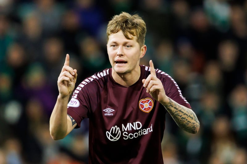 8/10 Easily Hearts' best signing of last summer. A centre-back who is commanding in the air and strong on the ground. Defensive improvement has a lot to do with his arrival from Peterborough United.
