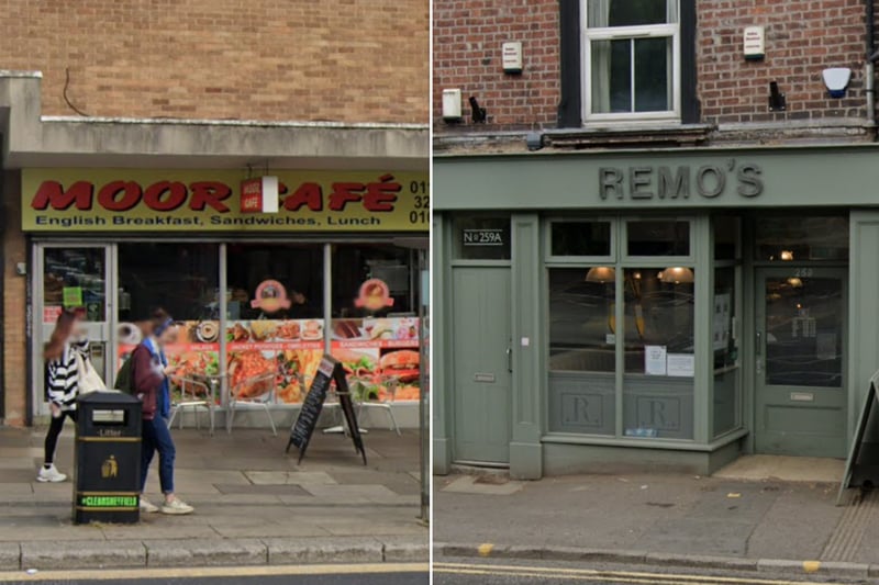 In joint 15th place is Moor Cafe, on Fitzwilliam Gate, and Remo's on Fulwood Road in Broomhill. Both of these venues have a 4.7 star rating with 287 reviews on Google. Customers at both the sites had high praise for the large menus and great value. 