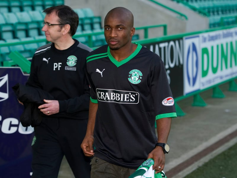 The left-back had a fairly unsuccessful time at Easter Road, being sent off in the 2012 Scottish Cup final which ended in defeat.