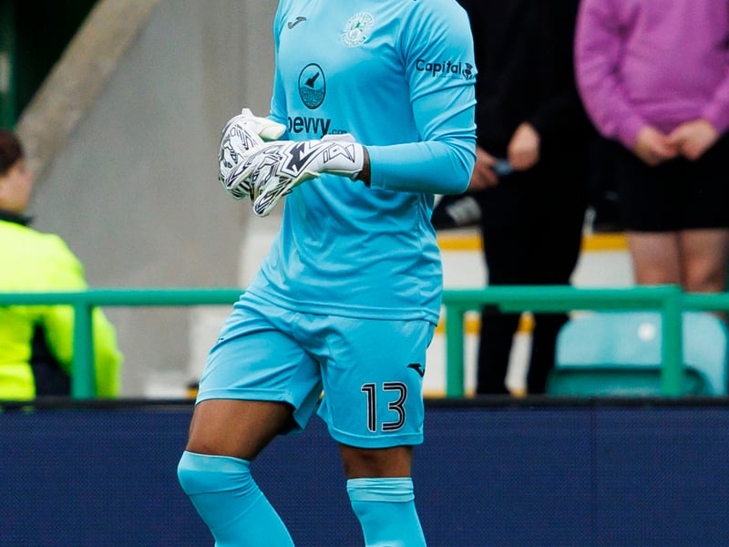 The goalkeeper has often deputised for David Marshall and the Bristol-born Ghanian has made 11 international appearances since 2021.