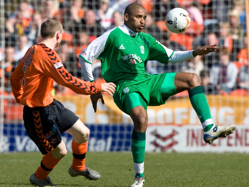 The former Algerian left-back was released by Hibs in 2008 after his wife and child were rejected visas to live in Edinburgh. He made eight Premiership appearances.