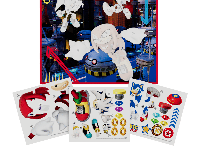 Check out the new Sonic the Hedgehog toys you can get at McDonald's