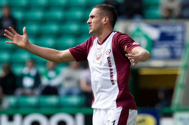 Centre-back Bouzid represented Algeria on 13 occasions and spent two seasons in Gorgie as their centre-back from 2009-11 in which time he scored his first goal for the club against Celtic, which proved to be the winner. 