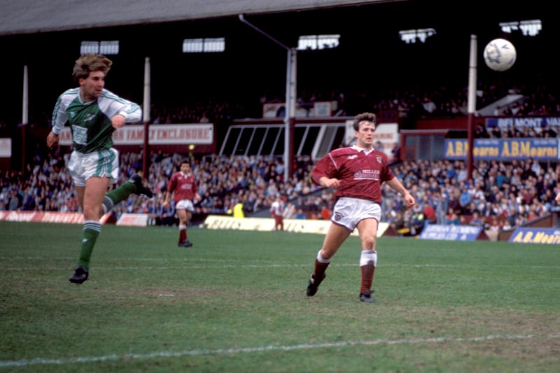 Born in Johannesburg, Wright spent all his playing career in Scotland, spending eight years from 1987-95 at Hearts