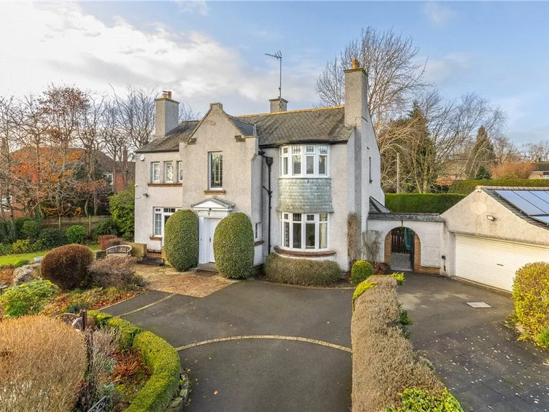 A stunning four bedroom home on Weetwood Park Drive is on the market for £895,000.
