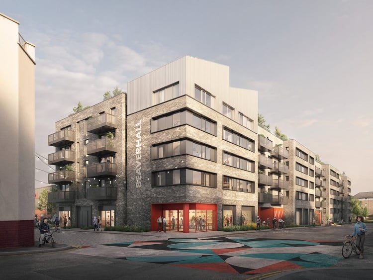 Planning has been approved for this £36 million project to create 205 homes and six commercial and creative space units in the Powderhall area.