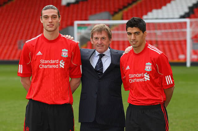 Luis Suarez is an example of a fantastic mid-season deal. The man to his right...maybe not.