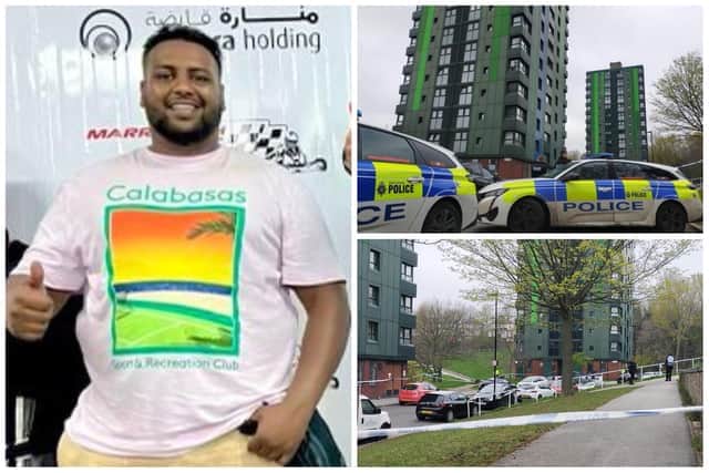 Abdullah Hassan was shot dead in a gun attack in the Callow Drive area of Gleadless Valley over the Easter weekend 2023