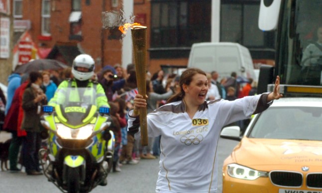 The day the Olympic torch came to Harbour View in 2012.
Tell us if you watched it.