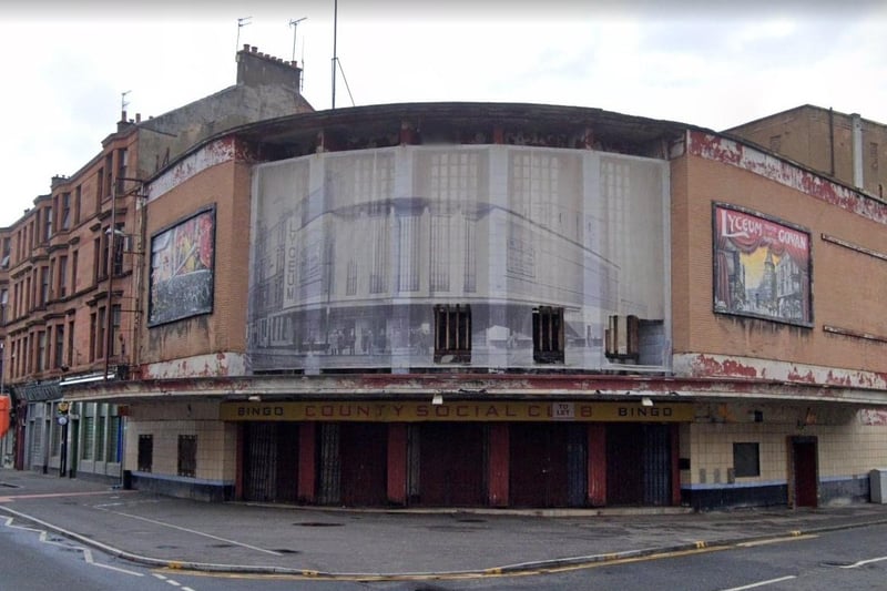 The building on Govan Road was once a cinema but has lay derelict since closing in 2006. It is hoped that the building could one day be used again but still lies empty with there being a lot of vandalism on the outside of the building. 