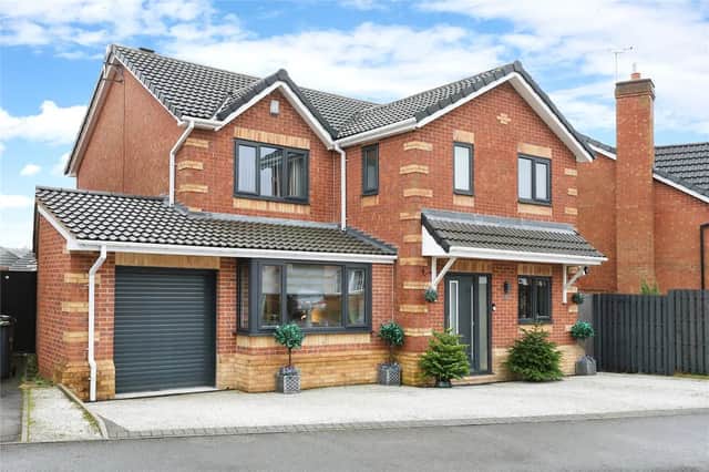 This four bedroom detached home is available for £435,000. (Photo courtesy of Zoopla)