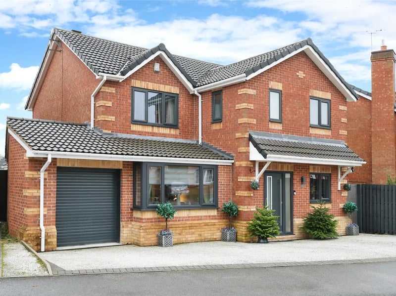 This four bedroom detached home is available for £435,000. (Photo courtesy of Zoopla)