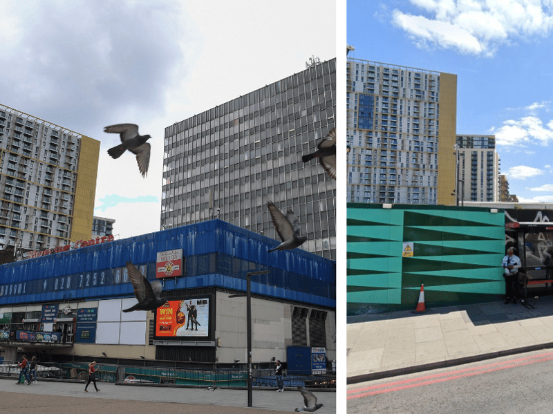 Perhaps unfair as it is being redeveloped, but the shopping centre at Elephant and Castle, home to a valued community of traders, was a special bit of '60s design.