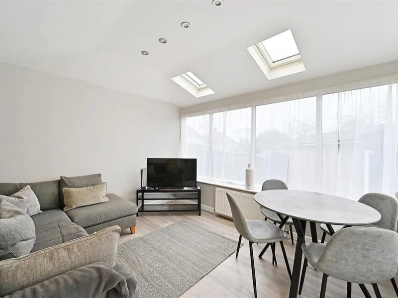 The ground floor sitting room offers another space to relax and take in the views across the surrounding area. (Photo courtesy of Zoopla)