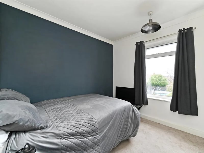 Each bedroom has a large window, which brings in a lot of light. (Photo courtesy of Zoopla)