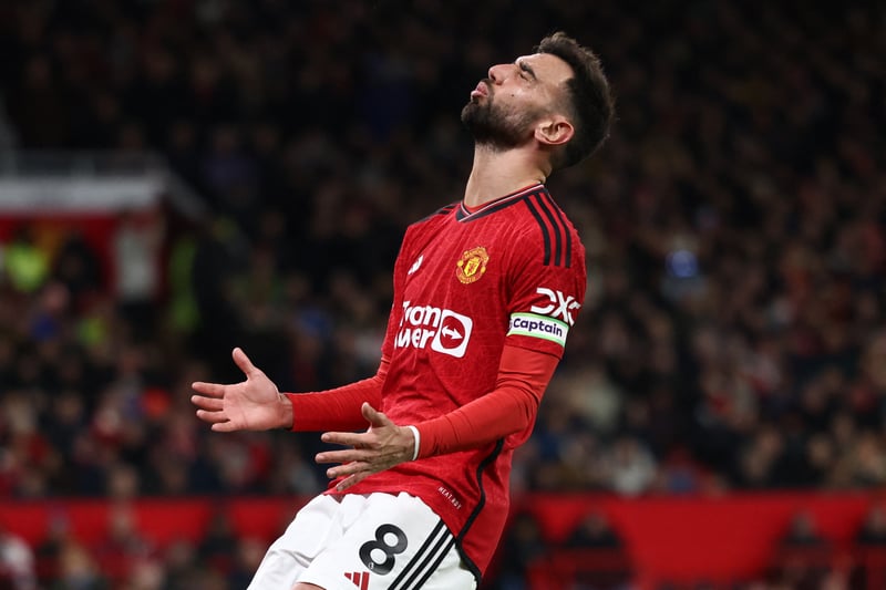 A mixed display. Fernandes played some penetrative long passes but gave the ball away too often. He also played a part in Rashford's goal and, as always, brought real energy to United's midfield.