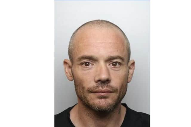 Craig Lee, 40, aka Mucca, is wanted from the Sheffield area for assault and possessing an offensive weapon.