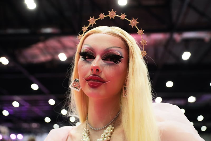 Almost 200 drag queens gathered at Excel London over the weekend