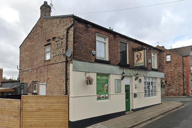 The Cobden (Cobden Vaults) is a popular, community pub on Quarry Street. Real ale is available, as well as quiz nights and live music.