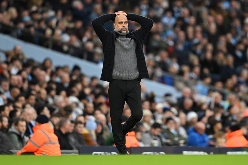 Heartbreak for City and Pep Guardiola, who fall short by four goals.