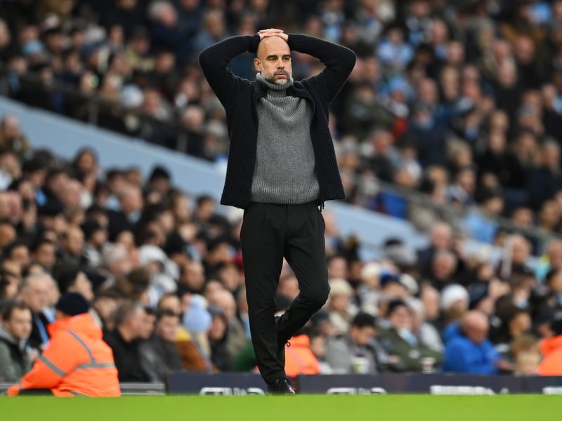 Heartbreak for City and Pep Guardiola, who fall short by four goals.