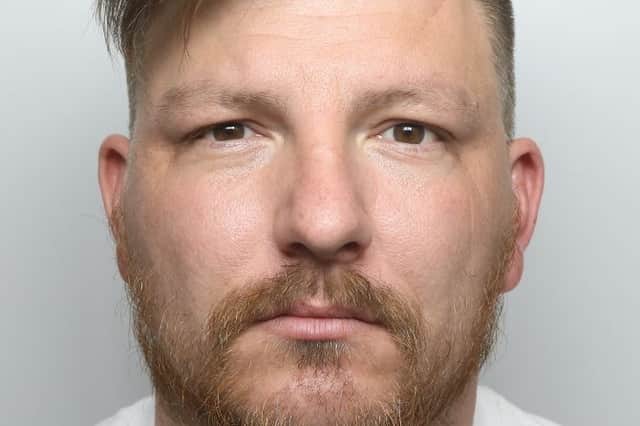 Convicted sex offender Tom Brown, aged 34, from Chesterfield, pictured, has been jailed for a string of sex offences after posing as a 14 year old from Sheffield. Picture: Derbyshire Police