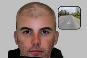 Officers investigating a reported sexual assault in the Maltby area of Rotherham have released this e-fit image of man they would like to identify