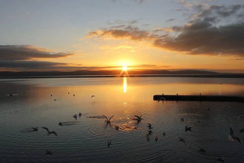 West Kirby is ideal for watching the sun rise or set, with a beautiful beach and marine lake to wander across. Grange Hill is also a great viewing point.