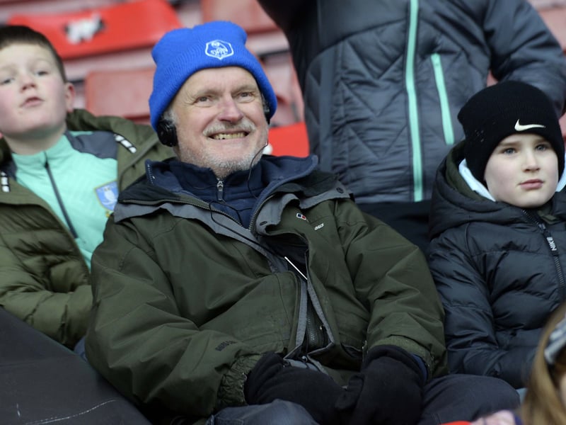 Owls fans who made the long journey to the South Coast and St Mary's to face Southampton.