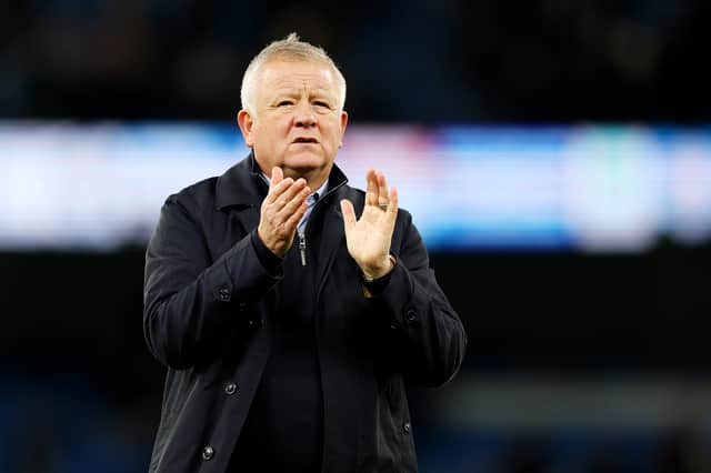 Sheffield United manager Chris Wilder has a busy period ahead of him 
